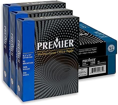 Premier 92 parlak 8. 5x11 FSC Sertifikalı 3 Raybalı Karton