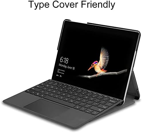 SanMuFly Microsoft Surface Go 3 2021 / Yüzey Go 2 2020, Folio Akıllı Kapak Standı Sert Kabuk ile Yüzey Go 2018 10 inç Tablet,