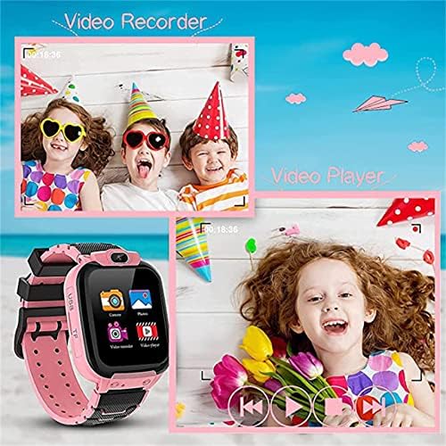 hhscute akıllı saat, Çocuklar için 1.54 inç HD Ekran akıllı saat 10-12 akıllı Saatler Çocuklar için akıllı saatler Kızlar için