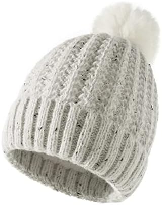 Kış bere şapka Unisex termal rahat şık basit çorap kap kabarık sıkı rahat düz şapka açık spor