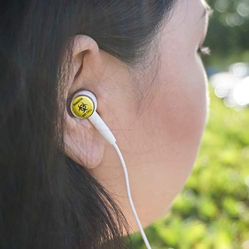 GRAFİKLER ve DAHA FAZLASI Biohazard Karantina ve Soğuk Yenilik Kulak İçi Kulaklık Kulaklıkları