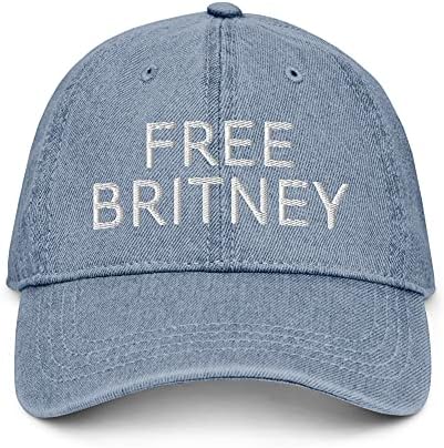 Hogue WS LLC Ücretsiz Britney Şapka (İşlemeli Kot Kap)