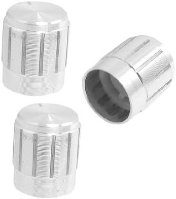 Aexıt 3 Adet Değişken Dirençler 5.9 mm Mil Ekle Dia Beyaz Çekirdek Potansiyometre Potansiyometreler Kontrol Düğmeleri
