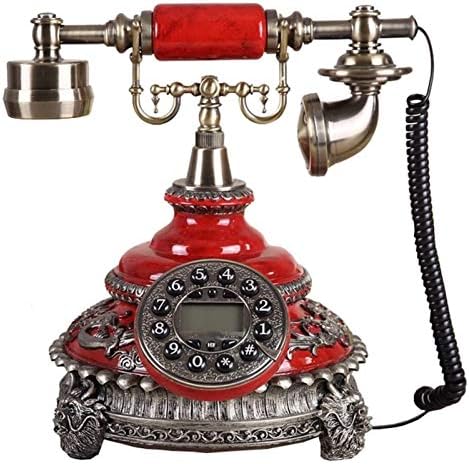 ZSEFV Güzel Antika Telefon Avrupa Retro Telefon Antika Sabit Telefon Moda Yaratıcı Ev Sabit Telefon Ev Dekor için Mükemmel