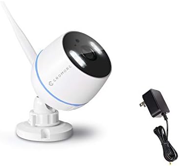 Cromorc Kablosuz Güvenlik 3MP Kamera Iki Yönlü Ses Projektör siren alarmı Renk Gece Görüş Açık Kapalı Su Geçirmez 5DB Anten ile