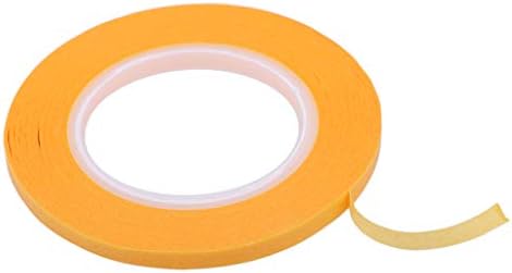 Sarı Maskeleme Bandı Çoklu Boyut Ev Boyama Dekorasyon DIY Püskürtme Aracı-6mm