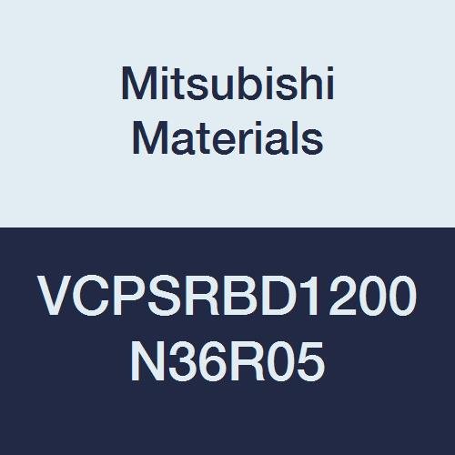 Mitsubishi Materials VCPSRBD1200N36R05 Serisi VCPSRB Karbür Mucize End Mill, 4 Kısa Flüt, Yüksek Hassasiyet, Yarıçap Şekli, 12