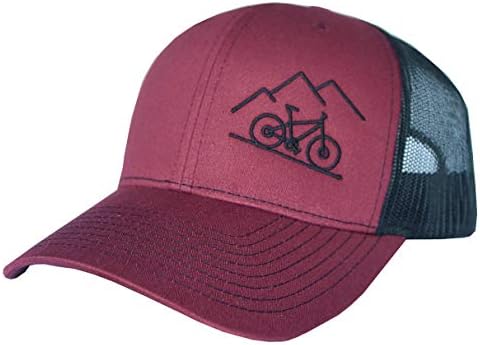 ThreadBound Açık kamyon şoförü şapkası Snapback-Dağ Bisikleti Tasarımı