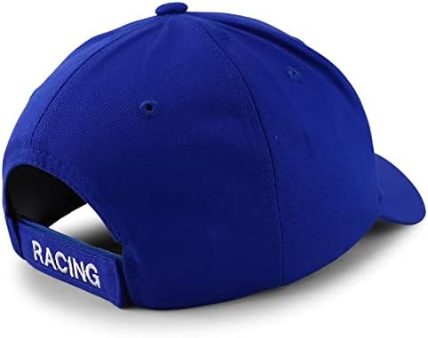 Moda Giyim Mağazası Yarış 3D İşlemeli Alev Araba Yarışı Bayrak Beyzbol Şapkası