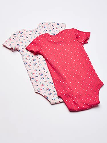 Carter'ın Bebek Kız 8-pack Kısa kollu Bodysuits