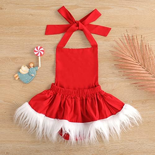 Bebek Kız Ilk Noel Kıyafeti Yenidoğan Pullu Parti Prenses Dantel Tutu Elbiseler Noel Kıyafetleri Ilk Noel Giysileri