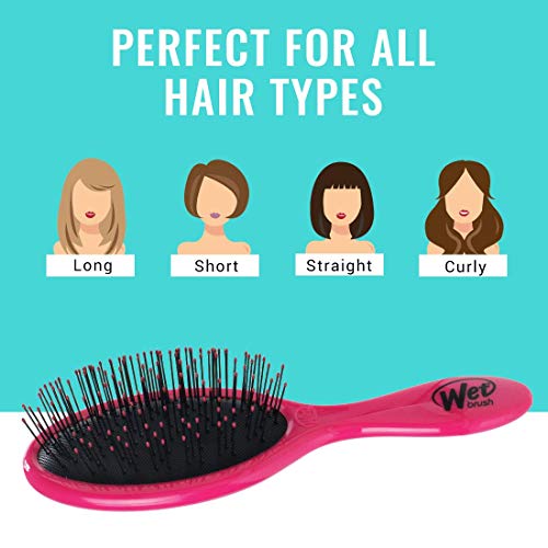 Islak Fırça Kalın Saçlar İçin Orijinal Detangler Özel Ultra Yumuşak IntelliFlex Kıllar, Kadınlar, Erkekler, Islak Ve Kuru Saçlar
