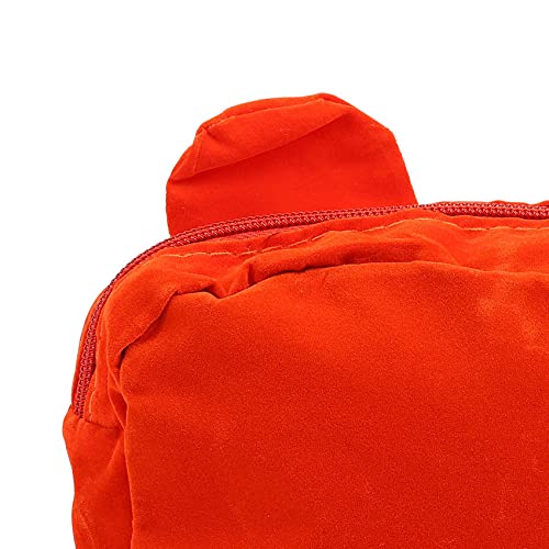 OVBBESS Taşınabilir Karikatür Desen Kozmetik Çantası Makyaj Çantaları Kalem Kalem Kılıfı Kılıf Kırmızı