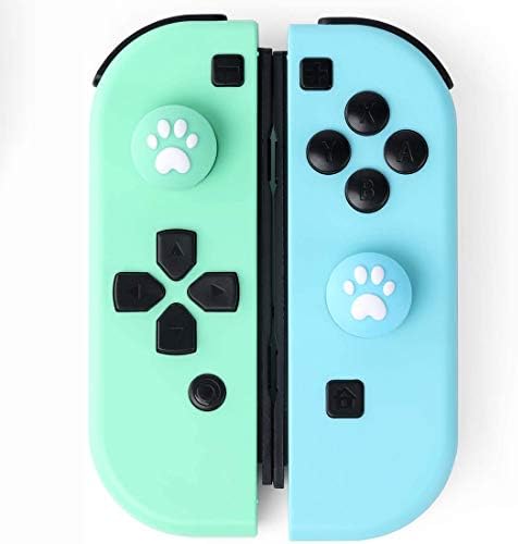 LightPro Animal Crossing Başparmak Kavrama Kapakları Nintendo Switch Joy-Con ve Switch Lite Denetleyicisi için Joystick Kapağı,