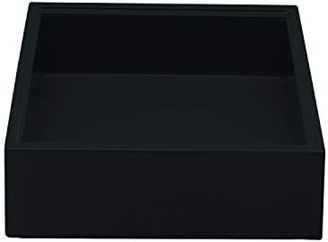 Mepra AZ23079715N Sushic Kare Sepet- [12'li Paket], 15 cm, Siyah, Ahşap Servis Takımı