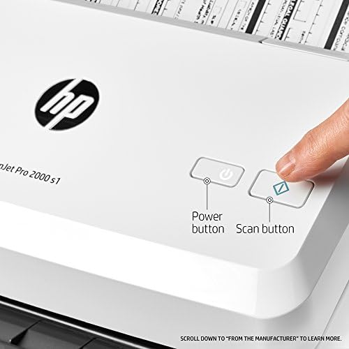 HP ScanJet Pro 2000 s1 Sayfa beslemeli OCR Tarayıcı