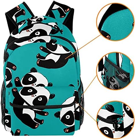 Seyahat küçük sırt Çantası Kız Erkek Sırt Çantası Schoolbag Desen Panda Ayı Vektör ıllustartion Depolama Organizasyon Sackpack