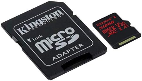 Profesyonel microSDXC 512 GB Canon VIXIA HF R400 BlackCard için Çalışır Özel SanFlash ve Kingston tarafından Doğrulandı. (80