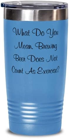 Bira Bardağı 20oz Mavi Bira Demlemek Ne Demek Bira Demlemek Egzersiz Sayılmaz?