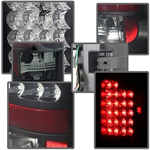 Spyder Otomatik 5078094 LED Kuyruk lambaları Siyah / Füme