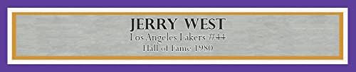 Jerry West İmzalı Çerçeveli 16x20 Fotoğraf Lakers Beckett BAS Stok 200346