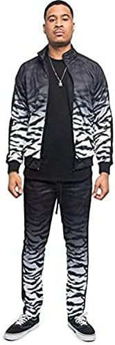 Erkek eşofman 2 parça rahat pantolon ceket eşofman Hip Hop pantolon kazak kıyafet setleri