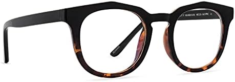 DİFF Eyewear-Rowan-Erkekler ve Kadınlar için Hafif Yuvarlak Tasarımcı UV400 mavi ışık Engelleme Okuma Gözlükleri
