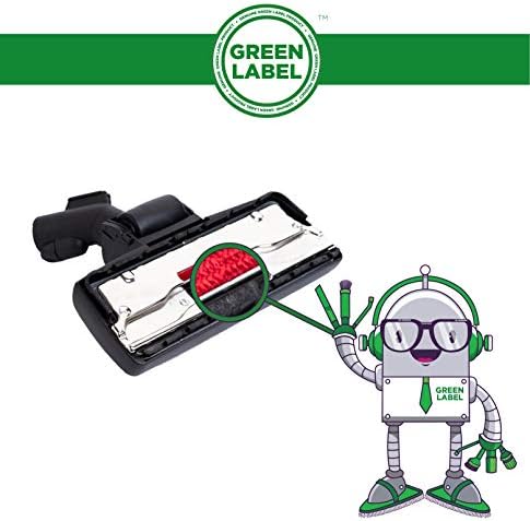 Miele Elektrikli Süpürgelerle kullanım için Sert Zeminler ve Halılar için Green Label Marka Zemin Fırçası, Hortum Çapı 1,38 inç