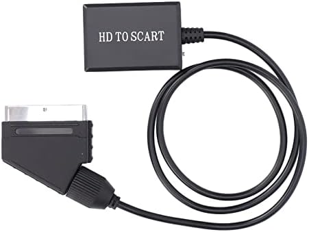 ASHATA HD Multimedya Arayüzü - SCART Dönüştürücü, HD Video Adaptörü HD Multimedya Arayüzü Video Adaptörü, NTSC ve PAL Desteği