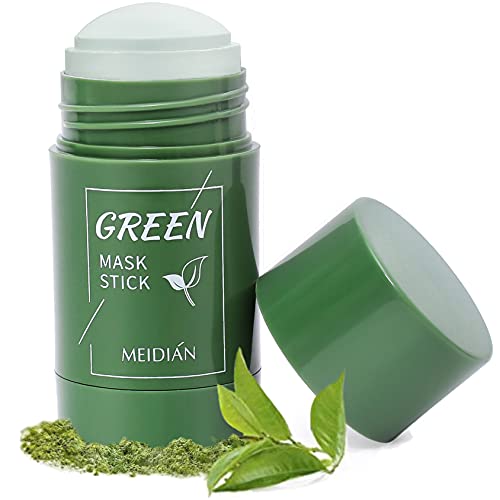 Yeşil Maske Sopa, Yeşil Çay Arındırıcı Kil Sopa Maske, Yüz Nemlendirici, Yağ Kontrolü, yeşil Çay Katı Maske Derin Temizlik Cilt