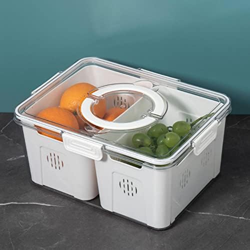 Buzdolabı Istiflenebilir Depolama Organizatör Taşınabilir Istiflenebilir Buzdolabı Organizatör Kovaları Sebze Meyve saklama kapları