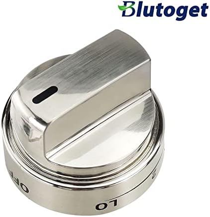 Blutoget tarafından AEZ73453509 Aralığı Brülör Kontrol Düğmesi (5 Paketi) - LG Kenmore Fırın Soba Kolları ile uyumlu,Değiştirir