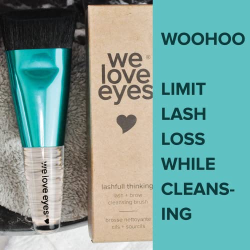 Eyes Lashfull Thinking lash + kaş temizleme fırçasını seviyoruz-göz makyajını çıkarırken gereksiz kirpik ve kaş kaybını sınırlayın