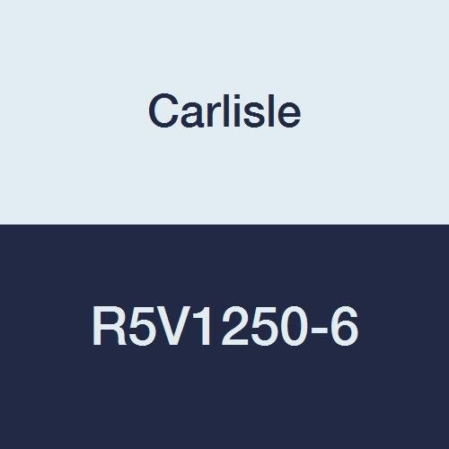 Carlisle R5V1250-6 Kauçuk Kama Bantlı Sarılı Kalıplı Bantlı Kayışlar, 133.1 Uzunluk, 5/8 Genişlik, 7/8 Kalınlık, 9.6 lb.