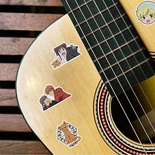 Anime Meyve Sepeti Sticker Dizüstü Bilgisayar Gitar Bavul Cep Telefonu Su Geçirmez Graffiti Sticker Çıkartma Çocuk 50 Adet