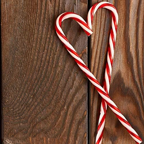 32 PCS Noel Ağacı şeker kamışı Asılı Süsleme-4.7 İnç Bükülmüş Plastik şeker kamışı için Noel Parti Tress seramik karo