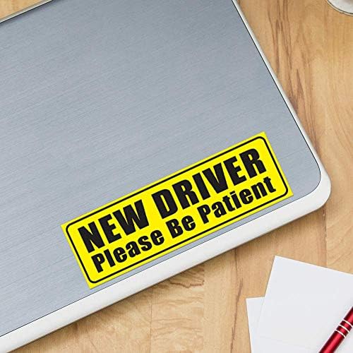 BU Bir CİLT Yeni Sürücü | Vinil Sticker Çıkartması için Laptop Tumbler Araba Dizüstü Pencere veya Duvar / Komik Yenilik Çıkartması