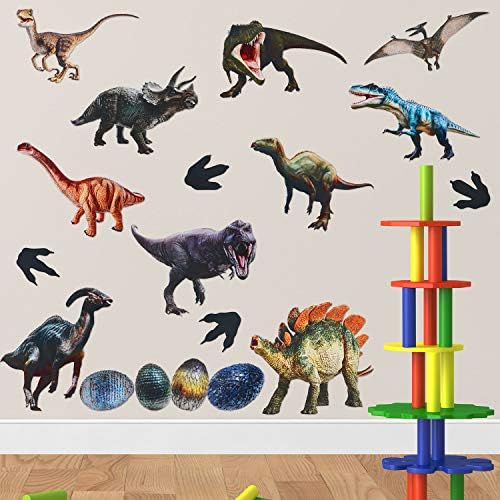 18 Parça Dinozorlar Duvar Çıkartmaları Dinozor Duvar Çıkartmaları Çıkarılabilir Duvar Çıkartmaları Bebek Duvar Çıkartmaları Sınıf