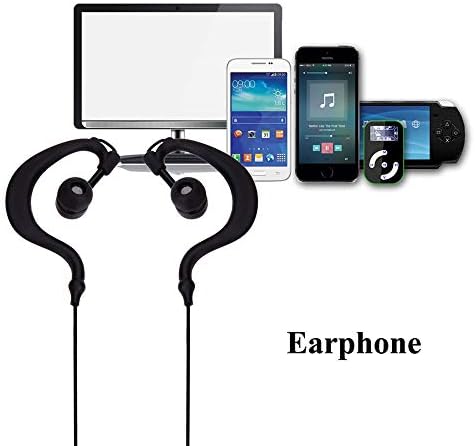 GZCRDZ Su Geçirmez Spor Kablolu Kulaklık Kulaklık 3.5 mm kulak kancası Stereo Kulaklık Yüzme Dalış Kulaklık MP3 MP4 Çalar Cep
