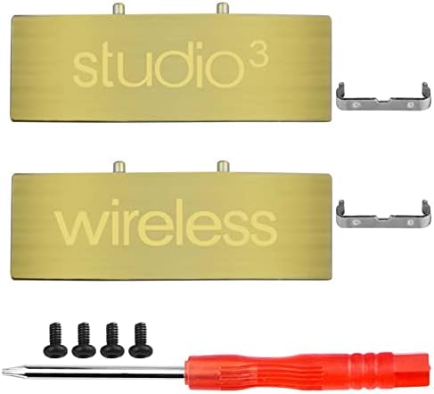 Stüdyo 3 Menteşe Değiştirme Studio3 Kablosuz Kafa Bandı Parçaları Vidalar Tamir Kiti Aksesuarları ile Uyumlu Stüdyo 3 Kablosuz