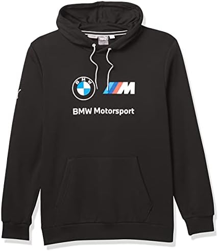 PUMA Erkek BMW M Motorsport Essentials Polar Kapüşonlu Sweatshirt