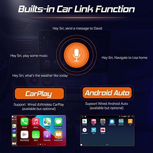 2006-2011 Honda Civic için Bluetooth'lu Araç Stereo Sistemi, Apple Carplay ve Android Auto ile Uyumlu, Dokunmatik Ekranlı Araç