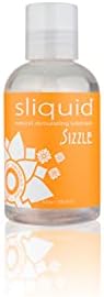 Sliquid Sizzle Isınma Su Bazlı Kayganlaştırıcı, 4.2 Ons