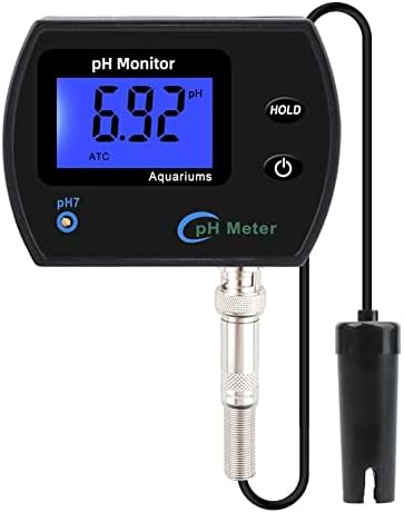 XXGJK Su Kalitesi Monitör, dijital pH Monitör Test Sensörü Test Kiti için Otomatik Kalibrasyon ile Akvaryum Kaplıcalar Yüzme