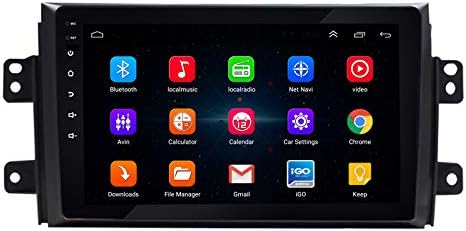 Eastar 91 + 16 GB Araba Stereo Radyo GPS Navigasyon wıfı Çalar Fit Suzuki SX4 2006-2012 için Android 9.1