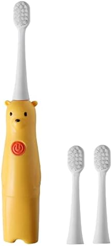 TTnfeıneo Çocuklar Elektrikli Diş Fırçası Hayvan Elektrikli Diş Fırçası Pil Kumandalı Bebek Çocuk Yeni Karikatür Yumuşak Kıllar
