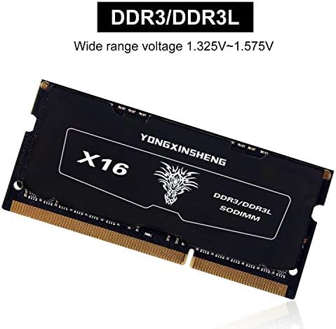8 GB DDR3L 1600 MHz Dizüstü Bellek (PC3-12800) CL11 204Pin 1.35 V Olmayan ECC Tamponsuz DDR3 SODIMM RAM