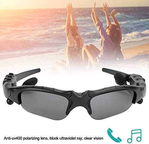 Kablosuz Bluetooth Güneş Gözlüğü, Akıllı Gözlük Stereo Handsfree Kulaklık MP3 Müzik Güneş Gözlüğü Tüm Akıllı Telefonlar PC için