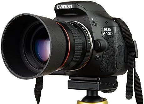 Lightdow 85mm F1. 8 Orta Telefoto Manuel Odak Tam Çerçeve Portre canon lensi EOS Rebel T8i T7i T7 T6 T3i T2i 4000D 2000D 1300D