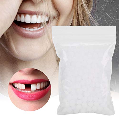 Diş Onarım Boncuk, Çok Fonksiyonlu Geçici Diş Onarım Set Geçici Diş Onarım Boncuk için Eksik Diş Dolgu Malzemesi İle Kırık Diş(10g)